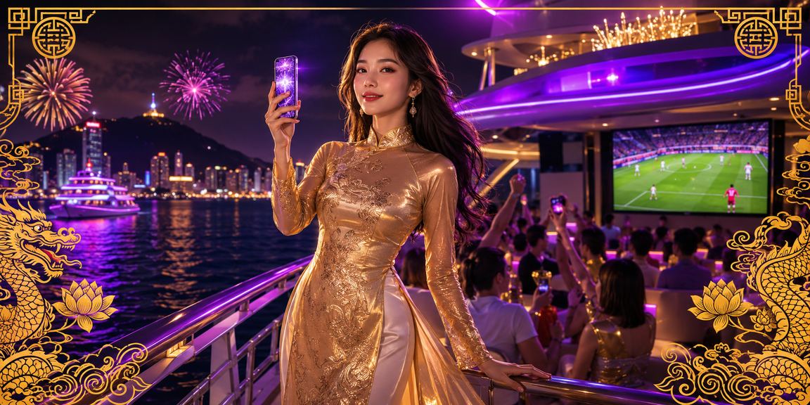 Cổ động viên đang vui vẻ đặt cược tại bàn casino trực tuyến Việt Nam